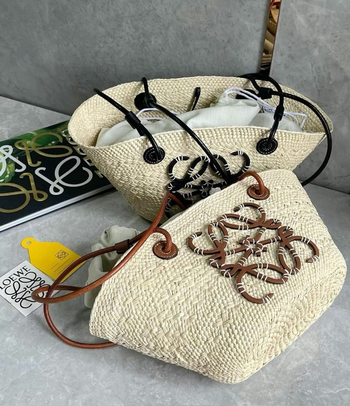 Handmade Moroccan Straw Tote Bag – Boho Summer Beach Bag – Artisanal Handwoven Tote from Morocco