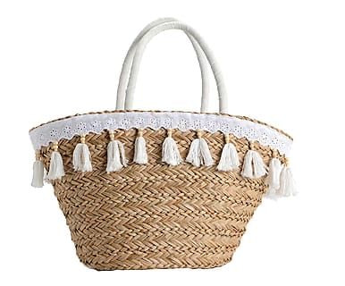 ✨ Summer Essential – Handmade Moroccan Straw Tote ✨
